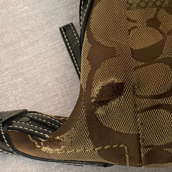 Vintage Coach Patchwork Hobo Bag - Picture 4 of 4